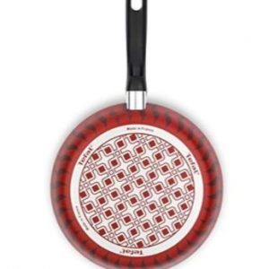 Tefal – Tempo Flam Frying Pan Black/Red/White 20centimeter