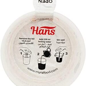 Hans Latte Instant Coffee Cups 6X20G(120G), 120 gm